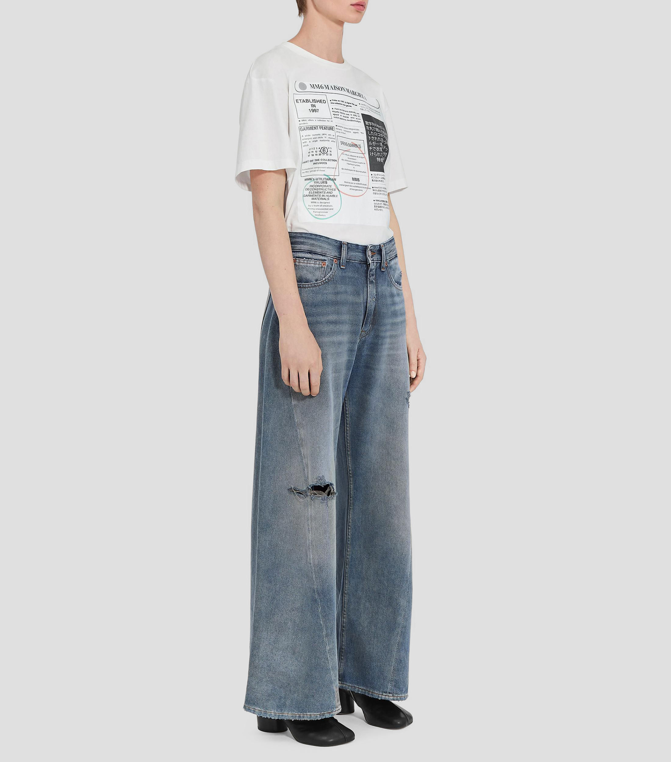 Jeans wideleg Mujer